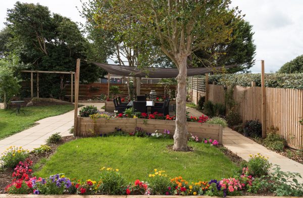 Solent Cliffs Nursing Home Garden