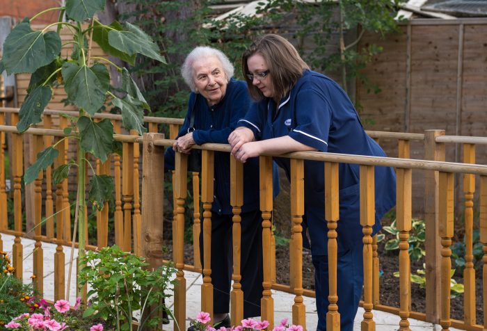 Woodlands Care Home Garden